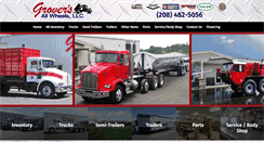 Desktop Screenshot of groversallwheels.com